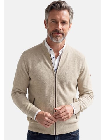 Redmond Strickjacke Basic in Beige