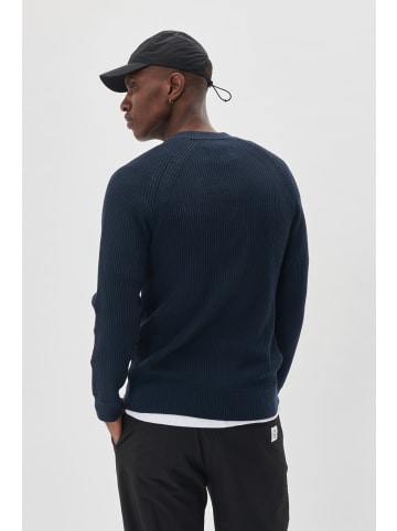 Matinique Strickpullover MAjobo Gerade Passform in Dark Navy