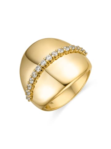 Luxenter Ring Idel 925er Sterlingsilber-Idel gold