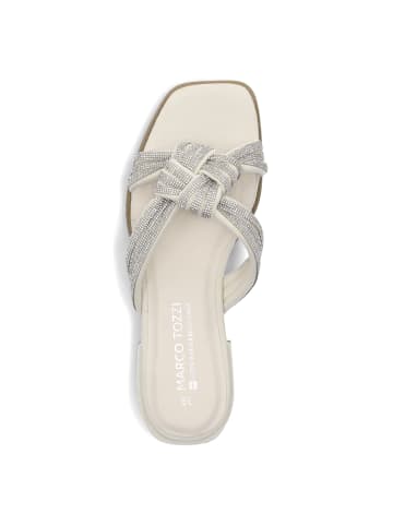 Marco Tozzi Pantolette in creme glitzer