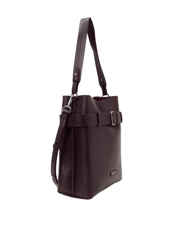 Marc O'Polo Hobo Bag Model Brinja medium in Black Cherry