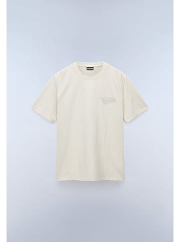 Napapijri T-Shirt "S-Aren Ss" in Beige