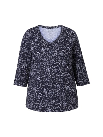 Ulla Popken Longshirt in schwarz