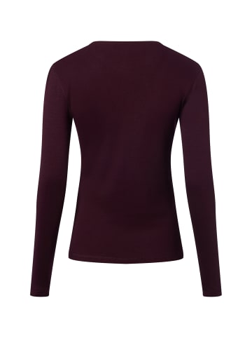 IPURI Langarmshirt in bordeaux
