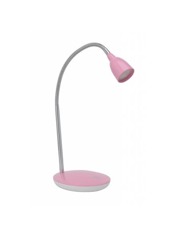 Brilliant Anthony LED Tischleuchte in eisen/pink
