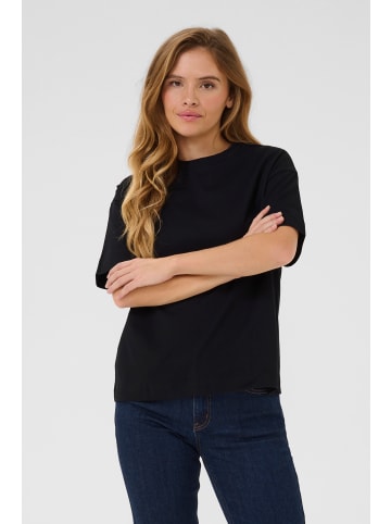 Kaffe T-shirt KAtomina Oversize fit in Black Deep
