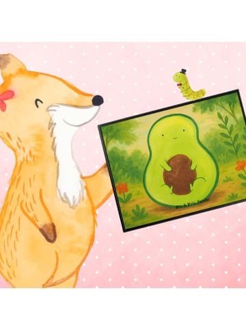 Mr. & Mrs. Panda schreibtischunterlage Avocado Kern Design ohne ... in Weiß