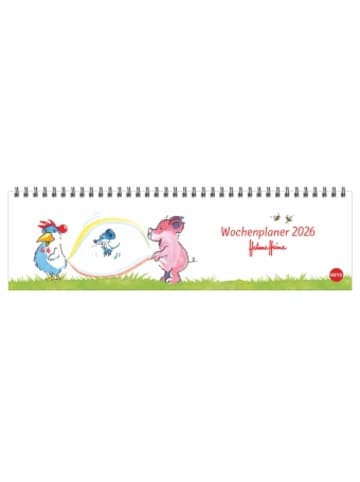 Heye Kalender Kalender - Helme Heine: Wochenquerplaner 2026