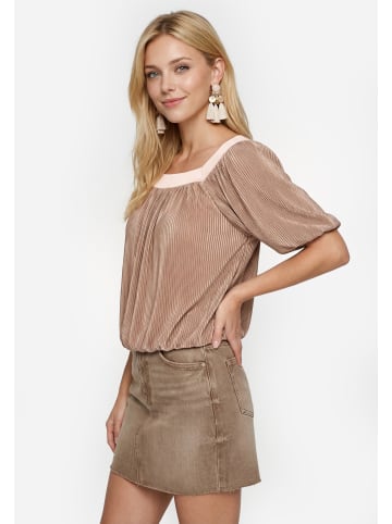 IZIA Women Blouse in TAUPE