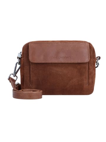 Cowboysbag Carlyle Umhängetasche Leder 20 cm in dark tan-cognac