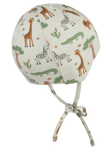 Sterntaler Beanie Safaritiere in silber