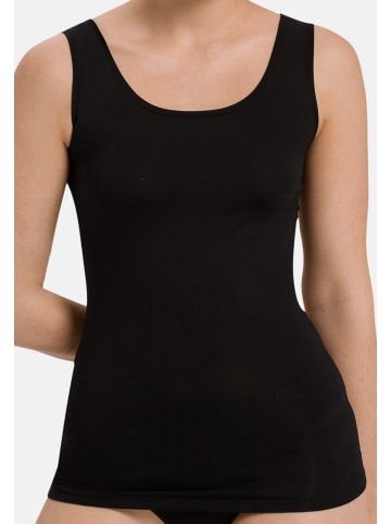 Hanro Unterhemd / Top Soft Touch in Schwarz