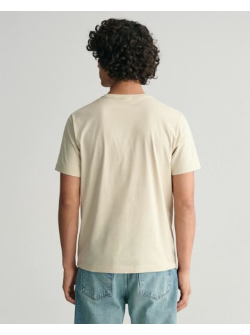 Gant T-Shirt in silky beige