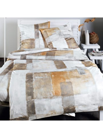 Estella Mako-Interlock-Jersey Kissenbezug Eetu in kiesel