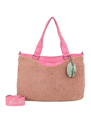 Fritzi aus Preußen Shopper Teddy Black in Rosa