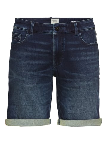 Camel Active fleXXXactive® Jeansshorts im Regular Fit in Dunkelblau