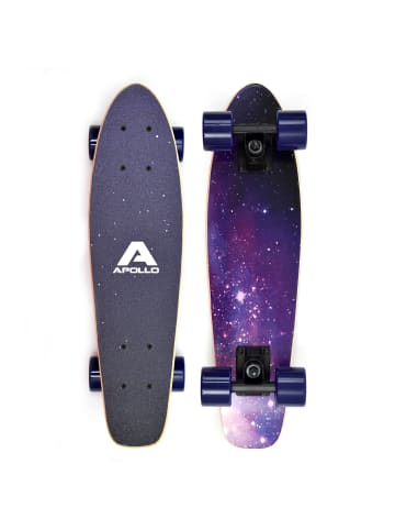 Apollo Fancyboard - Cruiserboard " Nebula " in lila/schwarz