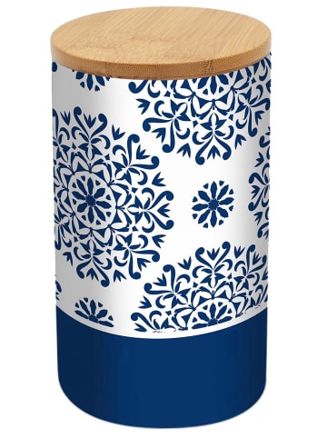 Geda Labels Vorratsdose Classic Blue Ornament in Blau - 900 ml