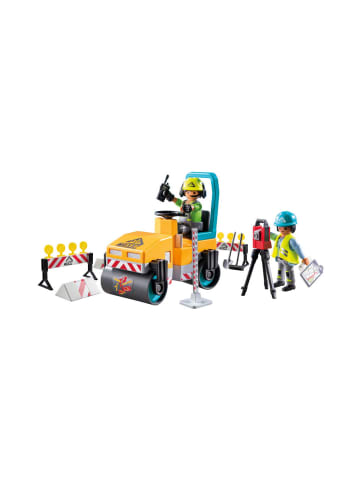 Playmobil Spielfiguren Set Action Heroes Straßenbaustelle, 4-10 Jahre