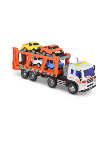 Moni Spielzeug Autotransporter in orange
