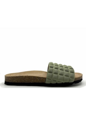 thies Pantoletten für Herren in olive