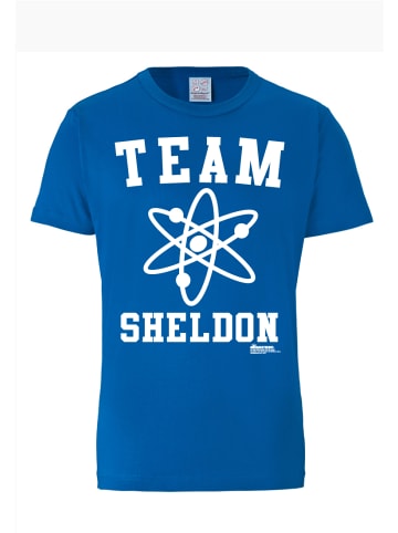 Logoshirt T-Shirt Team Sheldon in blau