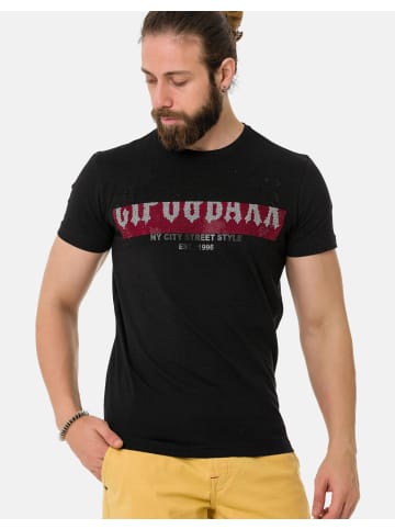 Cipo & Baxx T-Shirt in BLACK
