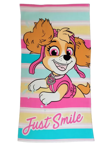 Paw Patrol Paw Patrol Strandtuch Skye Just Smile Badetuch Handtuch 120x60cm in Mehrfarbig