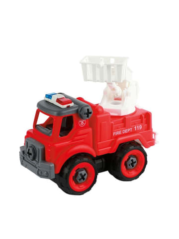 Toi-Toys Feuerwehr Polizei Auto und Kran zum Bauen 3 Jahre