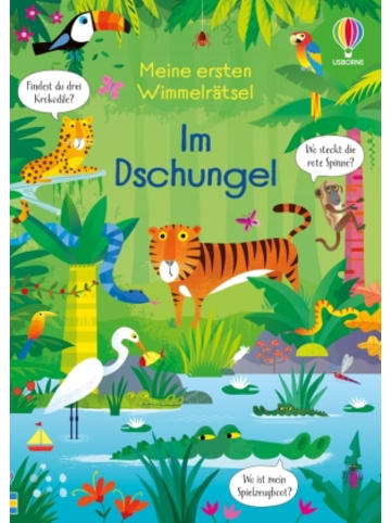 Usborn Buch - Meine ersten Wimmelrätsel: Im Dschungel