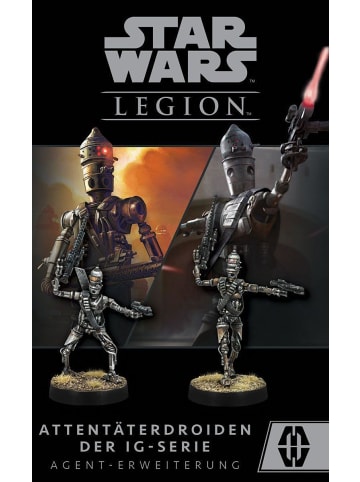 Asmodee Brettspiel Star Wars Legion: Attentaeterdroiden der IG-Serie - Ab 14 Jahren