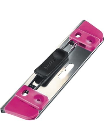Leitz Locher Active für 1-2 Blätter zum Abheften pink metallic