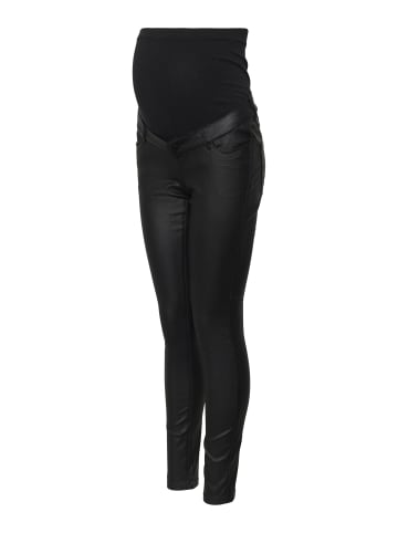 Vero Moda Hose in Lederoptik in Black