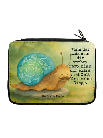 Mr. & Mrs. Panda Bleistiftetui Schnecke Sir Design mit Spruch in Weiß