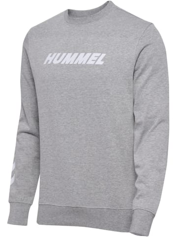 Hummel Hoodie "Hmlelemental Sweatshirt" in Grau
