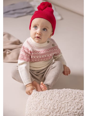 Stellou & friends Beanie mit PomPom in Grau