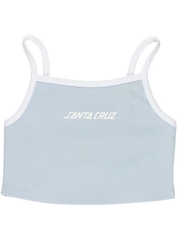 Santa Cruz Weste "Strip Contrast Vest" in Blau