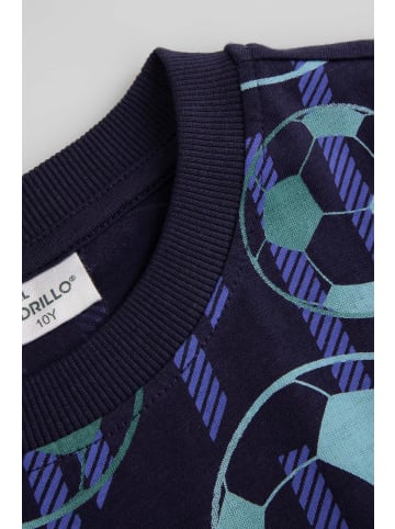 Coccodrillo T-shirt mit kurzen Ärmeln in dunkelblau