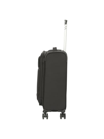 Roncato Easy Jet Joy 4-Rollen-Trolley S 56 cm erw. in schwarz