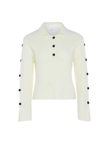 Blonda Damen Sweater in WOLLWEISS