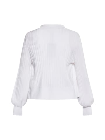 DreiMaster Klassik Women Cardigan in Weiss
