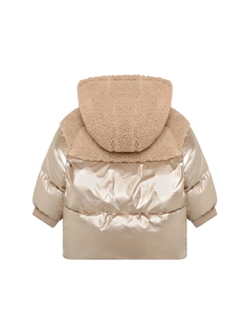 Noppies Winter Jacke in Warm Taupe