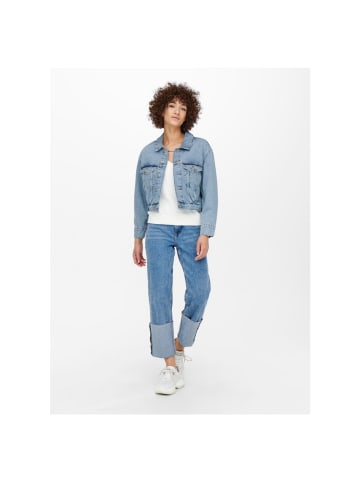 ONLY Jeansjacke in Light Blue Denim