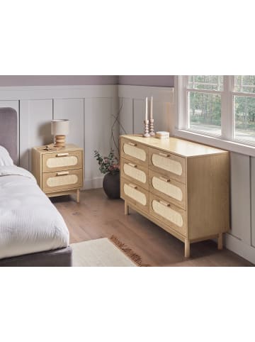 Beliani Kommode COSTELLO in Braun - (W) 120 x (H) 78 x (L) 40 cm