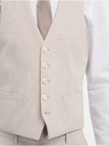 BENVENUTO Weste Maverino in beige melange - 0001