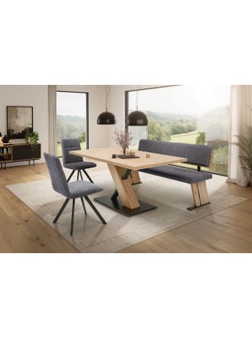58 aufm Kessel ESSGRUPPE Modern Dolorita 1 für 5 Personen Dekor Artisan Eiche/Grau