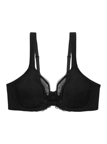 Triumph Bügel-BH Modern Lace + Cotton in Schwarz