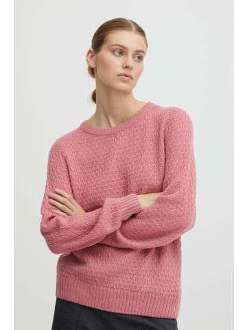 ICHI Strickpullover IHODANSA LS2 20116868 in rosa