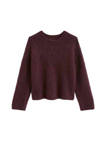 Marc O'Polo DENIM Kuscheliger Oversize Pullover in Rhubarb Jam