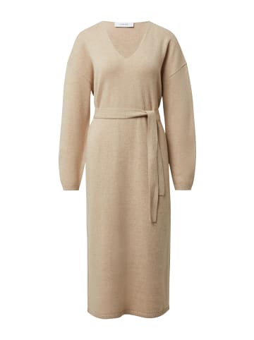 comma Strickkleid in beige - 0001